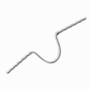 Attache latérale hélicoïdale de 3mm pour poteaux de 5.5 pouces-Fixation de câble sécurisée et stabilité améliorée - Product Image 1