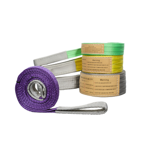 Chenli 100% ポリエステル1トン2トン3トン5トン8トン10トン12トンダブル<span class=keywords><strong>Ply</strong></span>フラットウェビングスリングリフティングスリング - Product Image 1