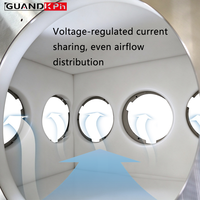 Boîtier de répartition d'air en acier inoxydable sur mesure avec diffuseur intégré, doublure en coton insonorisant, contrôle du bruit, pour systèmes CVC