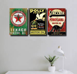 Plaque métallique Gas & Oil Vintage Plaque Tool Rules Tin Sign Wall Decor For Garage Plate Crafts <span class=keywords><strong>Auto</strong></span> Service Poster Station Custom - Product Image 6