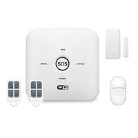 2025 vente chaude appareils pour la maison intelligente Kit d'alarme GSM intelligent 2.4G WIFI prise en charge Tuya App alarme pour la sécurité à domicile