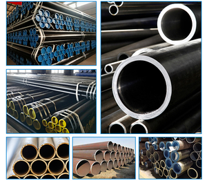 ASTM A106/AISI 1020 liền mạch ống thép carbon sch40 lịch trình 40 vòng phần hình dạng chất lỏng ứng dụng 6M 12m chiều dài có sẵn - Product Image 4