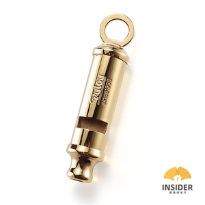 Silbato de emergencia de material de latón dorado de alta calidad - Product Image 2