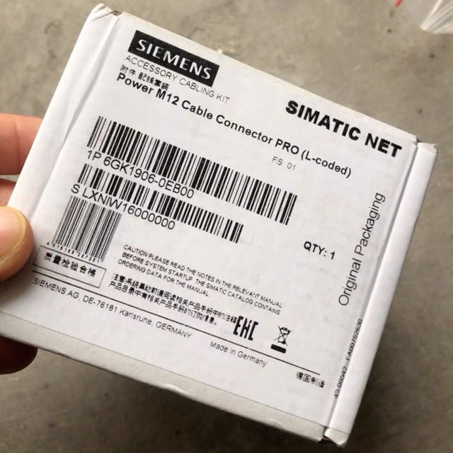 New and Original NEW FOR Power M12 Cable Connector 6GK19060EB00 Stock in Warehouse