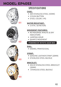 Reloj Mecánico con Movimiento Especializado, Estructura de Reloj con Caja de Engranajes, Reloj de Pulsera Multifunción Resistente al Agua - Product Image 6