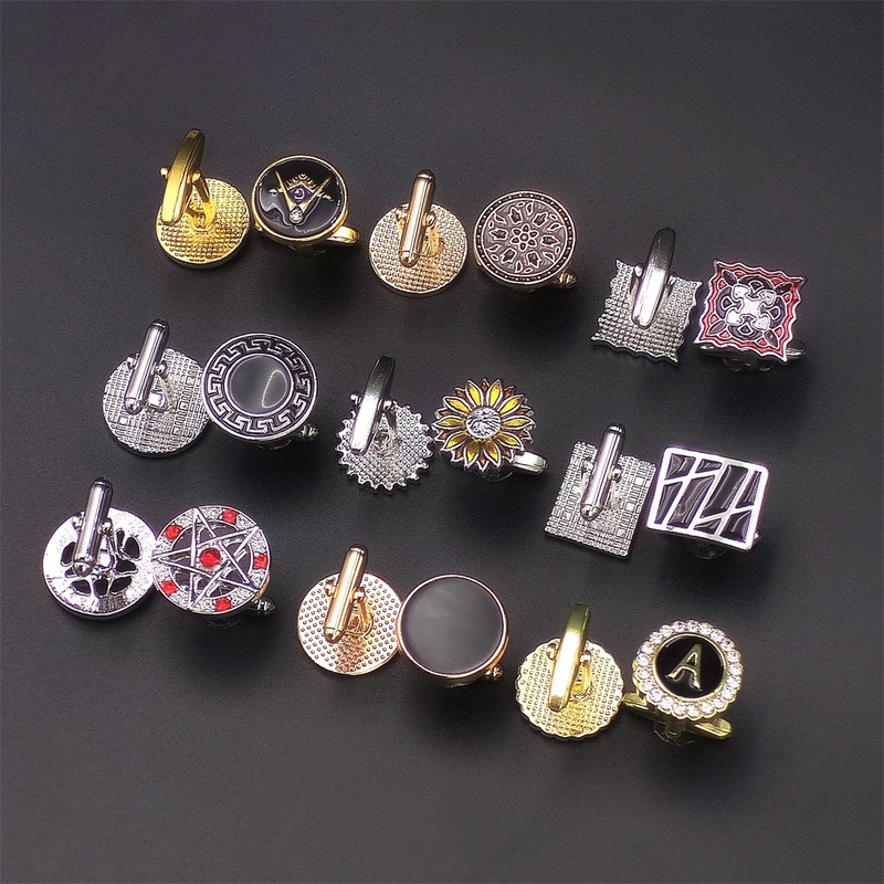 Luxury Custom Logo Men s Cufflink