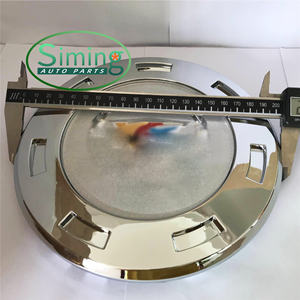 Pour <span class=keywords><strong>Cadillac</strong></span> Escalade ESV EXT 2007-2014, moyeu de roue chromé de 22 pouces avec emblème, accessoires de style automobile - Product Image 5