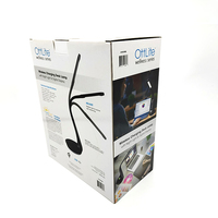 Caja de Embalaje Blanca para Lámpara de Mesa Inalámbrica con Impresión Personalizada al por Mayor, Caja Rectangular de Cartón Corrugado Reciclado