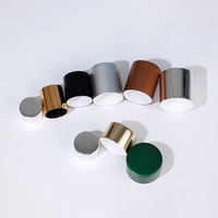 Bouchon à vis en aluminium anodisé OEM personnalisé 18/415 20/415 24/415 28/415 Or Argent Noir Mat Anti-fuite pour flacon cosmétique Suhe