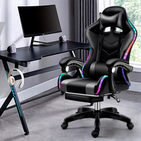 Chaise de jeu e-sport en cuir ergonomique pour bureau et ordinateur, qualité export, confortable pour longues sessions