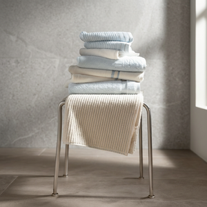 Jacquard Pattern Cotton <b>Bath</b> <b>Towel</b> <b>Set</b> Soft Absorbent Jacquard Weave Rectangle Home Use Adult Size - Product Image 2