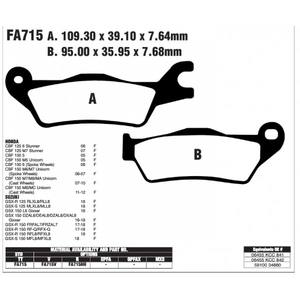 FA715 motos pièces de rechange pour <span class=keywords><strong>HONDA</strong></span> <span class=keywords><strong>CBF</strong></span> <span class=keywords><strong>125</strong></span> CBF150 SUZUKI GSX-R <span class=keywords><strong>125</strong></span> 150 - Product Image 4
