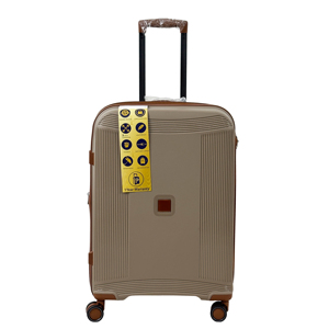 Ensemble de bagages classique et tendance en PP, 4 pièces, léger, moderne, approuvé par les compagnies aériennes, valise à roulettes durable avec serrure - Product Image 3