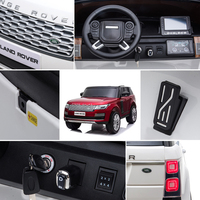 Voiture électrique pour enfants sous licence Range Rover 2018, grande taille, 12V, avec télécommande, pour les enfants de 2 à 7 ans