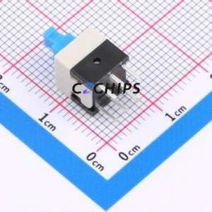XKB8080-Z Push Button Switch Through hole Component (THT) Switch Self-Locking Rectangle Button Through Hole 100mA - Product Image 2