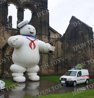 Décorations d'Halloween Ghostbusters Homme guimauve gonflable Stay Puft Marque IFUN Taille et couleur personnalisées EN14960 Publicité