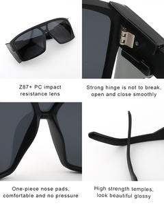 النظارات الشمسية Z87 + السلامة PC عدسة مقاومة تأثير تخصيص نظارات السلامة SBN0026 - Product Image 6