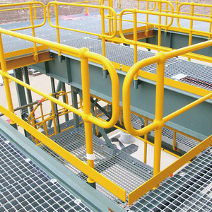 Factory Supply Qiqian Q-631 Industrial Hot Dip Galvanized Rust Proof <strong>Gutter</strong> Cover Plate Welded 30x100mm Steel Grating Outdoor - Product Image 5