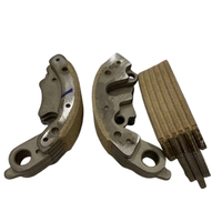 Jeu de plaquettes de frein OEM pour moto, compatible avec le système de frein à tambour Beat Fit Supra