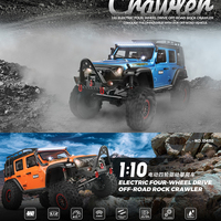 LK Toys Wltoys 104010 Big 1/10 Scale Electric 4WD RC Rock Crawler 2.4Ghz 4X4 RTR Off Road 2.4Ghz Radio Control Car Toy