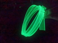 Masterbatch Luminescent Jaune-Vert PP PE pour Articles Plastiques Artistiques
