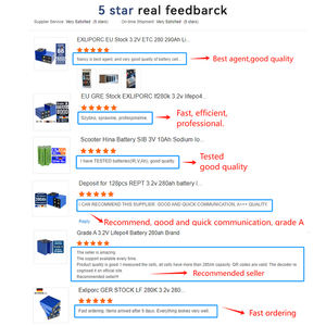 2024 nueva llegada 320Ah 11000 ciclo profundo nuevo 3,2 V 314 Ah 314Ah Lifopo4 celdas de batería de litio Lifepo4 - Product Image 6