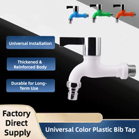 Robinet mural en plastique ABS NES-HS633 OEM ODM pour machine à laver, vente en gros d'usine