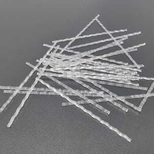 Pp <span class=keywords><strong>Polypropylene</strong></span> thô sợi cong Macro sợi tổng hợp sợi cho bê tông nhựa đường gia cố - Product Image 2