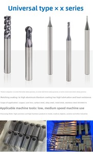 Dao khoan lỗ bằng cacbua vonfram 2 rãnh, chống mài mòn, dùng cho máy CNC, sản xuất tại Trung Quốc - Product Image 5