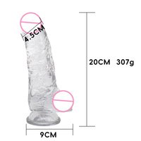 Dildo réaliste de grande taille avec courbe ascendante, plug anal et masturbateur, jouet sexuel pour adultes, best-seller Amazon X