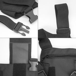 Chaleco Táctico de Nylon Ligero para Radio de Dos Vías, Arnés de Pecho para Operador de Radioaficionado, Funda para Walkie Talkie, para Exteriores - Product Image 5
