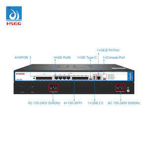 HSGQ-G04R vendita all'ingrosso di prodotti FTTH Olt Gpon 4 porte 4 Puertos Mini Olt per <span class=keywords><strong>ONU</strong></span> Router apparecchiature in fibra ottica - Product Image 2