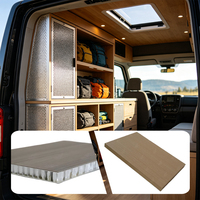Fabrication d'armoires de cuisine pour camping-car, certifiées CE, en bois grainé, porte d'armoire imperméable, panneau sandwich en aluminium nid d'abeille pour meubles