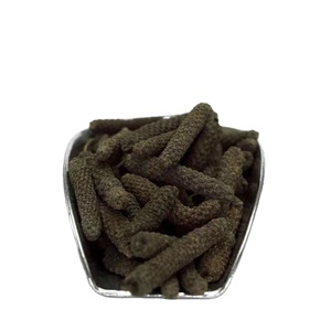 Pepe Lungo Naturale Essiccato Huaran, Piper Longum Crudo, Bacche di Piper Longum Essiccate, Spezie Sfuse per Cucina e Condimento - Product Image 1