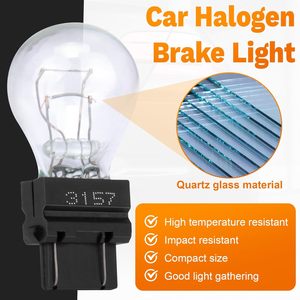 Ampoules halogènes de voiture T25 blanc chaud de haute qualité 3157 12V 21/5W transparentes, vente en gros d'usine - Product Image 5