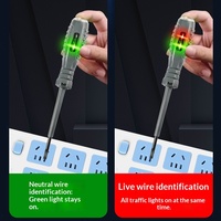 Testeur de tension LED haute luminosité pour électriciens, haute précision, détection des circuits ouverts, localisation des points de panne