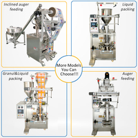 Machine d'emballage et de scellage automatique, avec 60 sacs/min, pour poudre alimentaire, bâtonnets de café, nouveauté