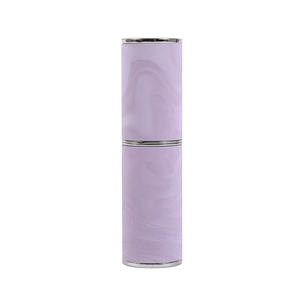 8ml ABS rotary small portable <b>sample</b> <b>bottle</b> PU leather high-grade spray <b>perfume</b> <b>bottle</b> - Product Image 3