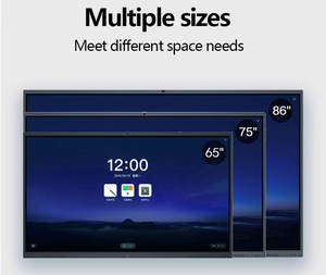 86นิ้วหน้าจอสัมผัสหลายคณะกรรมการสมาร์ทมือถือยืนห้องเรียนไวท์บอร์ดดิจิตอลอัจฉริยะแบบโต้ตอบแบนสำหรับการเรียนการสอน - Product Image 6