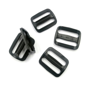 Deslizador de tres deslizamientos de plástico de fábrica, hebilla de correas ajustables, hebilla de anillo en D de varios tamaños para correas de mochila - Product Image 4