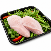 Pechuga de Pollo Congelada Halal al por Mayor, Filete de Pechuga de Pollo Congelada Sin Hueso y Sin Piel para Exportación, Aves de Corral IQF