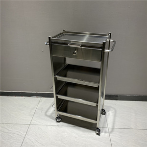 New Product Hair Salon <b>Tool</b> <b>Cart</b> Beauty <b>Cart</b> Shelf Trolley - Product Image 5