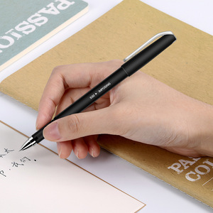 S30 Gel Pen 0.5mm Black Ink Office School Writing Pen Plastic Body Digital Printing - Product Image 2