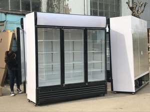 Коммерческий холодильник с морозильной камерой 800 л с одинарной температурой для использования в супермаркете, охлаждение и прохладный климат, двойная дверь - Product Image 4