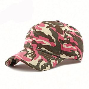 Nueva Gorra de Béisbol con Visera Curva para Pesca al Aire Libre, Gorra de Verano para Jóvenes, Gorra de Béisbol con Cierre a Presión de 6 Paneles, Gorras de Béisbol de Camuflaje - Product Image 4
