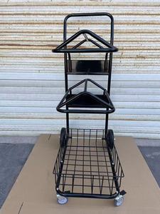 Horshi Nouvelle Arrivée Tack Cart avec Porte-Selle Portable Tack Trolley Idéal pour Transporter <span class=keywords><strong>Cheval</strong></span> Tack et Équipement - Product Image 3