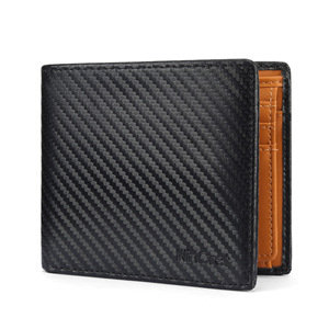 WinCref Leather Bi-Fold <b>Wallet</b> <b>Men</b> <b>RFID</b> Blocking One Size Everyday Use - Product Image 5
