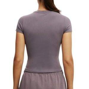 Camisetas de Verano Ligeras con Estampado a Cuadros, Anti-UV, de Alta Calidad, Transpirables, para Mujer, Tallas Grandes - Product Image 6