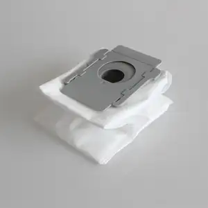 الأبيض غير المنسوجة الترابية أكياس التخلص من مرشح كيس لجميع الغبار مكنسة كهربائية استبدال أجزاء ل IRobot Roomba i3 i7 s9 i8 e5 E6 E 1 4640235