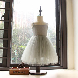 Robe Courte d'Été 2022 Personnalisée pour Bébé Fille, Style Princesse Décontracté, en Tulle, à Bretelles, Unie, Pas Chère, Idéale pour Anniversaire ou Danse - Product Image 5